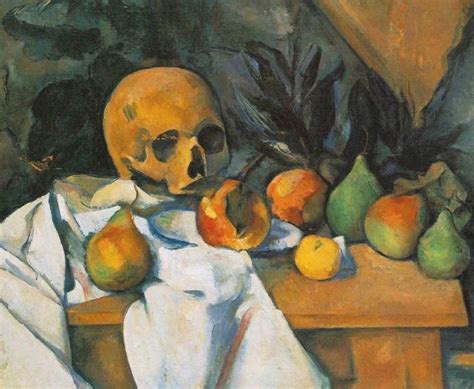 Still Life With Skull Paul Cezanne Reproduction 1st Art Gallery