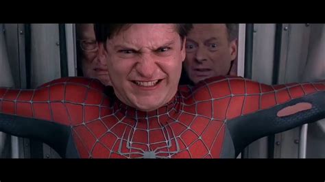 Funny Faces Of Tobey Maguires Spiderman Youtube