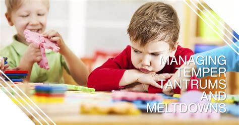How To Handle Temper Tantrums And Meltdowns In Children Atonibai
