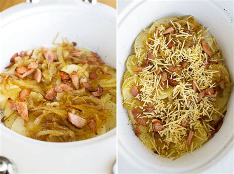 Sweet potatoes are a highly nutritious root vegetable, providing you with various essential ingredients 5. Potato bake with bacon (boulangere potatoes) - Scrummy Lane