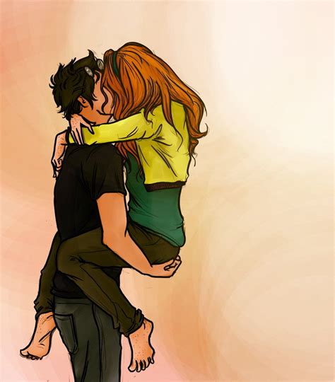 Harry And Ginny Harry Potter Artwork Harry Potter