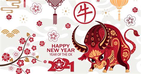 Chinese New Year 2021: Plan Early • A+ Products Vector image chinese new year 2021 background.