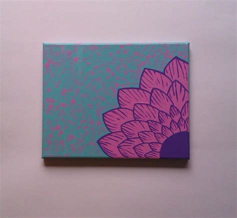 The most common girls room painting material is stretched canvas. Pink flower fashionable acrylic canvas painting for trendy ...