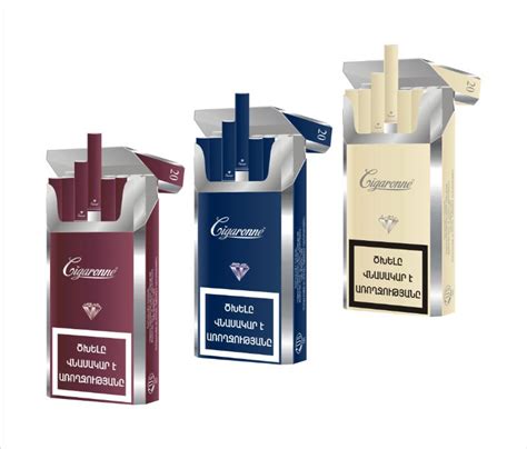 Tobacco Packets Diamond Slims Cigarettes