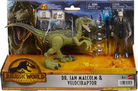 Jurassic World Dominion Ian Malcolm Velociraptor Two Pack Ubicaciondepersonascdmxgobmx