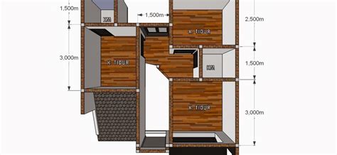 Karena ukuran rumah tersebut, memang tidaklah besar dan tidak terlalu kecil. Contoh Inspirasi Desain Rumah Minimalis Sederhana Ukuran ...