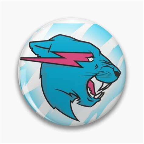 Mrbeast Logo Pin By Fnessed Redbubble