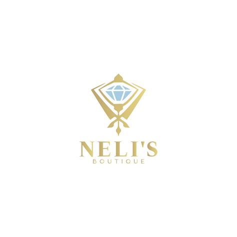 Elegant Playful Logo Design For Nelis Boutique By Sintegra Design