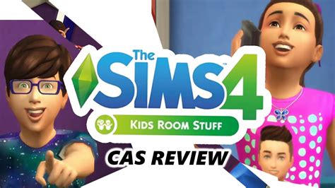 The Sims 4 Kids Room Stuff Pack Cas Review Youtube