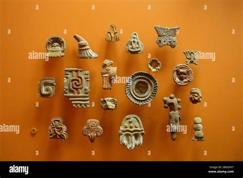 Pre Columbian Era Display A Numbers Of Teotihuacan Symbols And Motifs