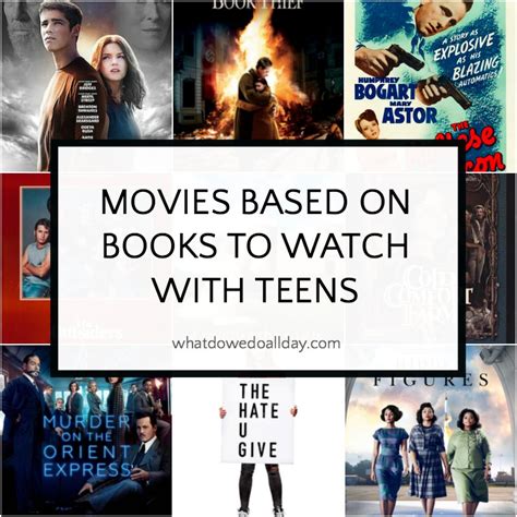 New movies and episodes are added hourly. Good Movies Based on Books You Can Watch with Teens