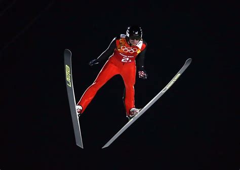 Day 11 Peter Frenette Of The Usa Competes During Ski Jumping Mens
