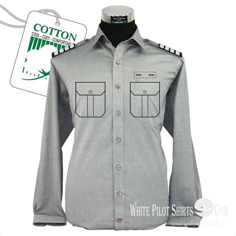 Just Launched Grey Pilot Shirts In 100 Cotton Fabric Made 2 Measure