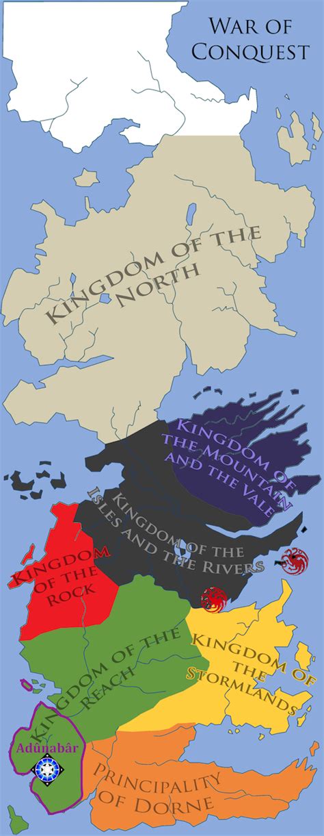 Current Political Map Of Westeros Got Westeros Map Game Of Images