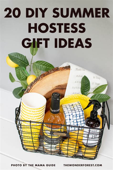 Inexpensive Diy Summer Hostess Gift Ideas Wonder Forest