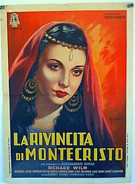 Rivincita Di Montecristo La Movie Poster Le Comte De Monte Cristo