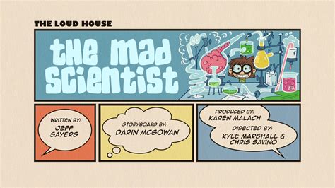 The Mad Scientist The Loud House Encyclopedia Fandom