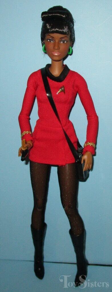 20152016 Barbie 50th Anniversary Star Trek Lt Uhura Toy Sisters