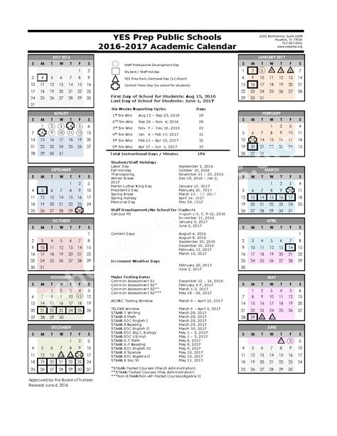 Yes Prep Calendar Printable Calendar 2023