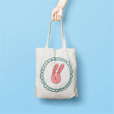 White Rabbit Canvas Tote Bags Iucn Water