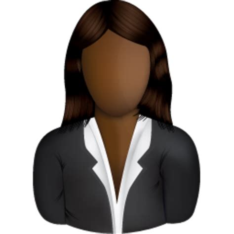 Black Female Business User 1 Free Images At Vector Clip