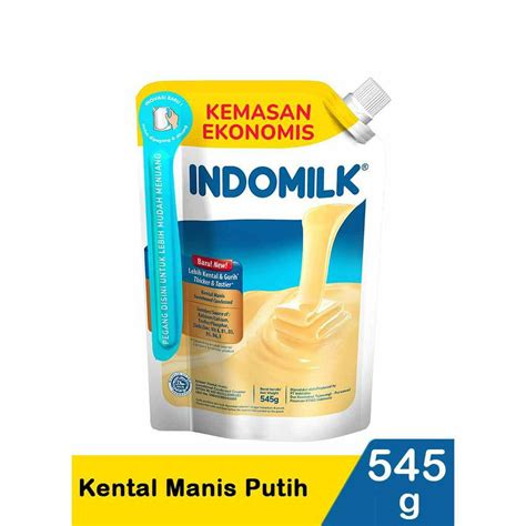 Jual Indomilk Plain Kental Manis Susu Pouch 545g Free Ongkir Free Kardus Shopee Indonesia