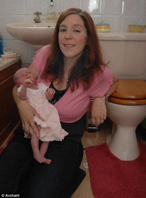 Pure Adam Barmaid 22 Who Didnt Know She Was Pregnant Gives Birth On The Toilet She Thought