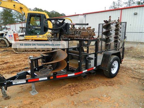2008 Boxer 320 Mini Skid Steer With Trailer And Attachments