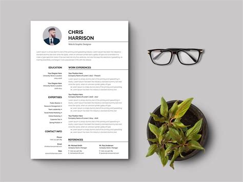 07900257283 working on your cv? Free Simple Curriculum Vitae Template for Your Job Interview