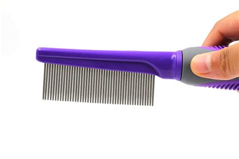 Steel Grooming Comb Pet Comb By Hertzko Dog And Cat Stainless Steel