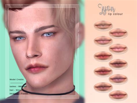 The Sims Resource Lyon Lip Colour