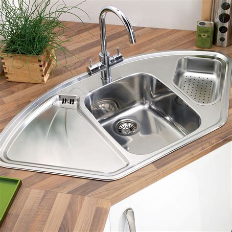 Astracast Lausanne Deluxe 15 Bowl Corner Kitchen Sink Sinks