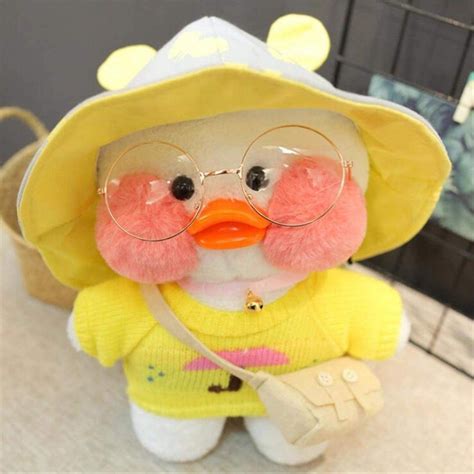 Adorable 12 Duck Plushie 10 Outfits Duck Plush Toy Etsy In 2021