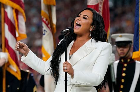 Demi lovato says 'see you in miami' after scoring major 2020 super bowl gig. Demi Lovato - Sings the U.S. National Anthem Super Bowl ...
