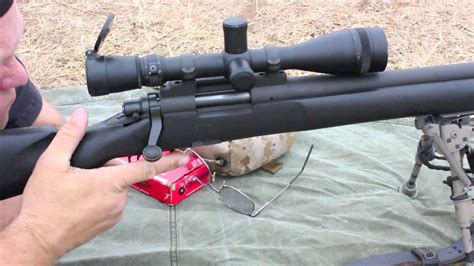 Remington 700 Pss Dm Sniper Rifle 308 Cold Bore Shot And More Youtube