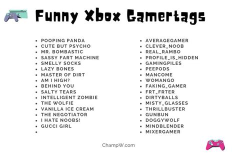 250 Funny Xbox Gamertags That Are Stylish And Cool
