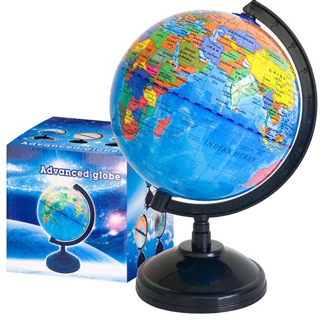 6 Geographic World Globe For Kidseducational World Globe With Stand