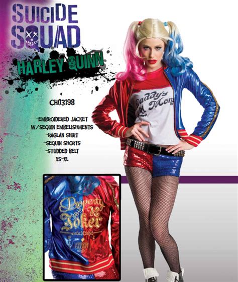 Womens Cosplay Harley Quinn Costume Johnnie Brocks Dungeon