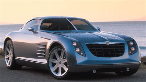 Chrysler Crossfire Concept Car Coupé Fastback Silver Sport Car Hd Cars