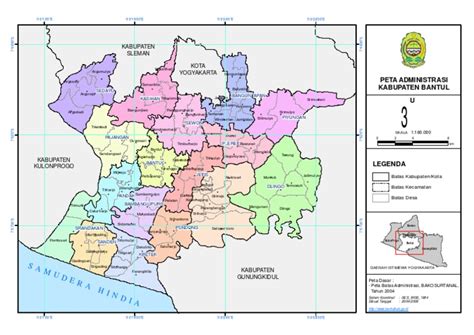 Peta Administrasi Kabupaten Bantul Diy Pdf