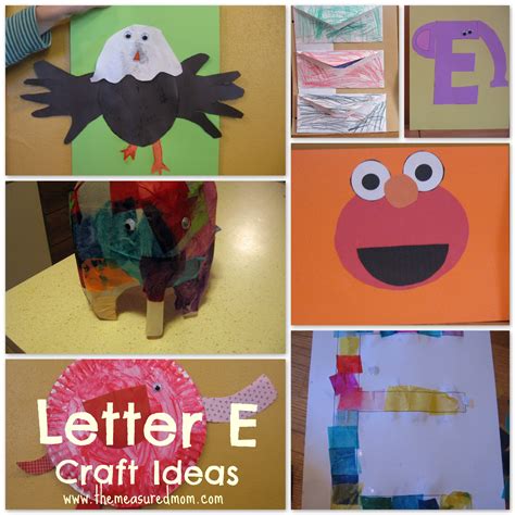 Letter E Craft Ideas The Measured Mom