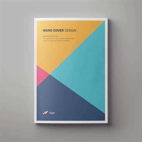 Ms Word Cover Page Design Template Reverasite