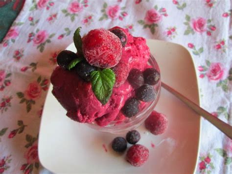 Canela Kitchen Gloria Berry Sorbet Recipe Sorbete De Berries