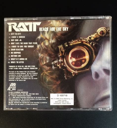 Ratt Reach For The Sky Cd 1988 Ebay