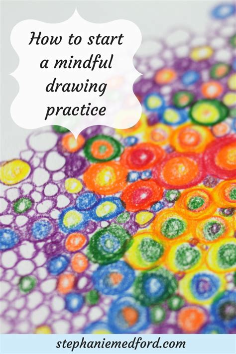 How To Start A Mindful Drawing Practice Creative Arts Therapy Art