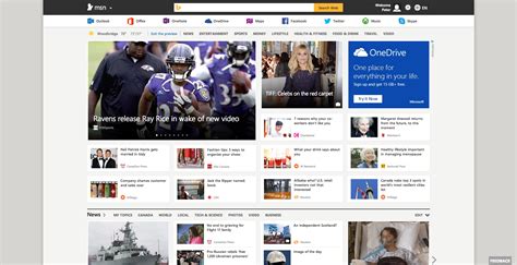 Microsoft Releases Msn Preview With All New Design New Features