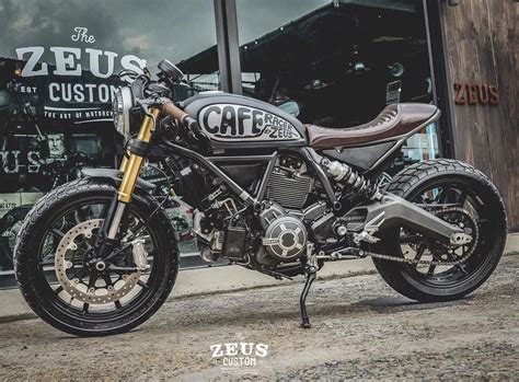 Cafe Racer 🏁 Caferacergram Ducati 803 By Zeus Custom