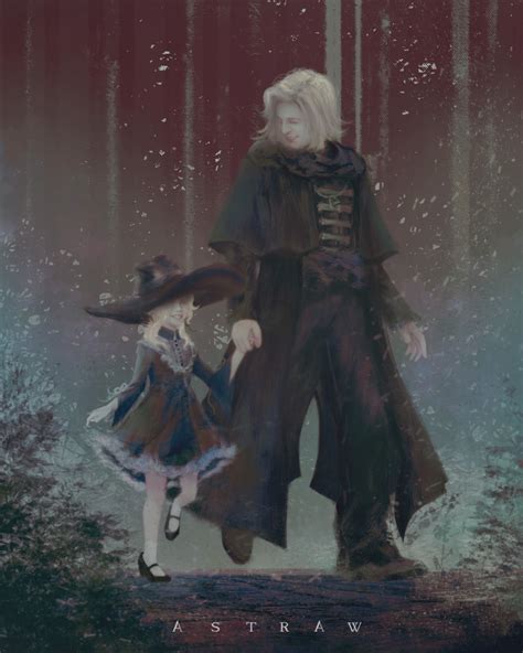 Artstation Father Gascoigne And His Daughter Bloodborne Astraw In