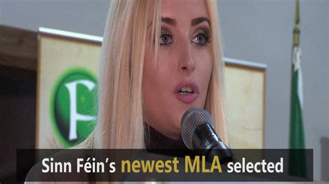 Sinn Féin S Newest Mla Selected Youtube