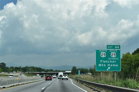 Interstate 26 West South Carolina To Asheville Aaroads North Carolina
